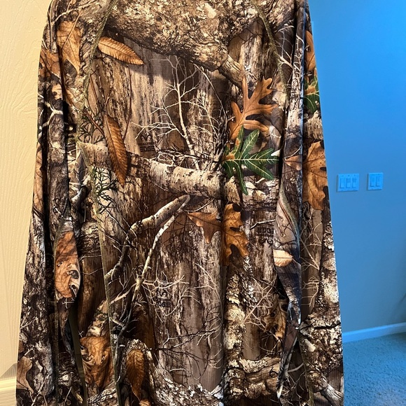 Kings XKG Elevation 1/4 Zip dry quick real tree edge camouflage - Picture 9 of 16